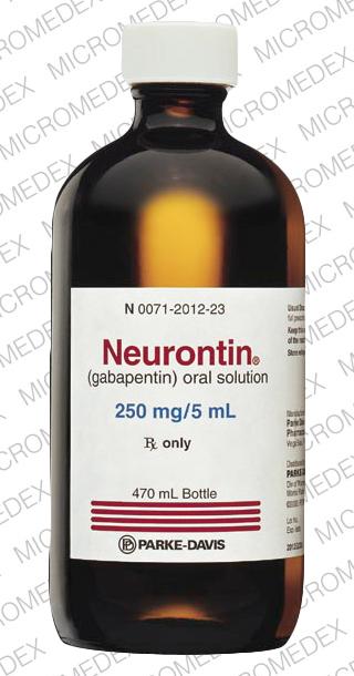 gabapentin liquid pzn