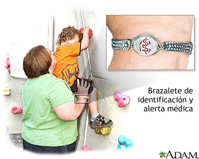 Brazalete de alerta médica