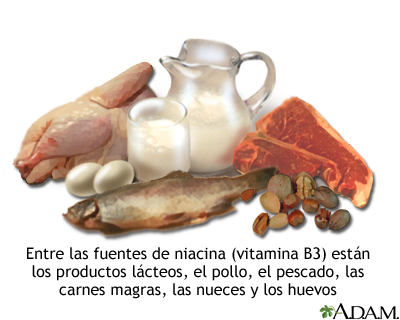 Fuentes de vitamina B3