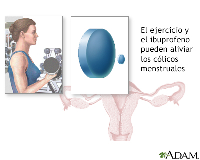 Alivio de calambres menstruales